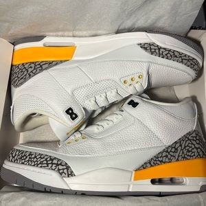 Jordan 3 Laser Orange
